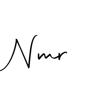 Make a beautiful signature design for name Nmr. With this signature (Autography-DOLnW) style, you can create a handwritten signature for free. Nmr signature style 10 images and pictures png
