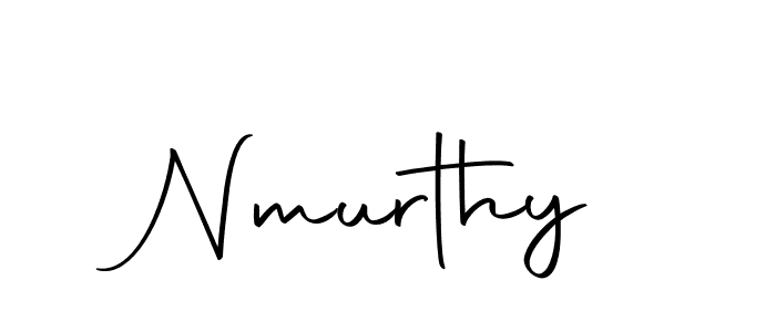 How to make Nmurthy signature? Autography-DOLnW is a professional autograph style. Create handwritten signature for Nmurthy name. Nmurthy signature style 10 images and pictures png