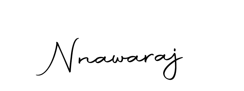 Design your own signature with our free online signature maker. With this signature software, you can create a handwritten (Autography-DOLnW) signature for name Nnawaraj. Nnawaraj signature style 10 images and pictures png