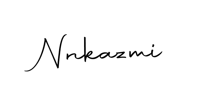 Here are the top 10 professional signature styles for the name Nnkazmi. These are the best autograph styles you can use for your name. Nnkazmi signature style 10 images and pictures png