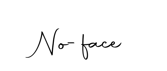 Make a beautiful signature design for name No-face. With this signature (Autography-DOLnW) style, you can create a handwritten signature for free. No-face signature style 10 images and pictures png