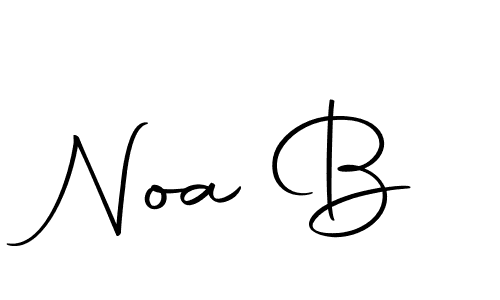 It looks lik you need a new signature style for name Noa B. Design unique handwritten (Autography-DOLnW) signature with our free signature maker in just a few clicks. Noa B signature style 10 images and pictures png