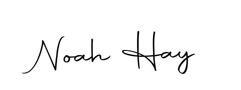 Use a signature maker to create a handwritten signature online. With this signature software, you can design (Autography-DOLnW) your own signature for name Noah Hay. Noah Hay signature style 10 images and pictures png