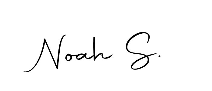 Make a beautiful signature design for name Noah S.. With this signature (Autography-DOLnW) style, you can create a handwritten signature for free. Noah S. signature style 10 images and pictures png