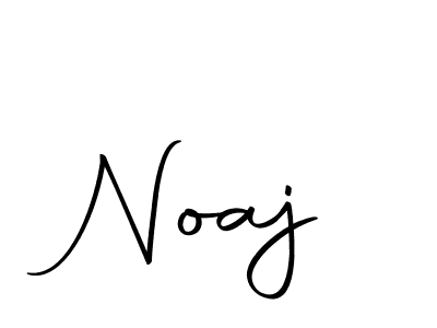 Create a beautiful signature design for name Noaj. With this signature (Autography-DOLnW) fonts, you can make a handwritten signature for free. Noaj signature style 10 images and pictures png