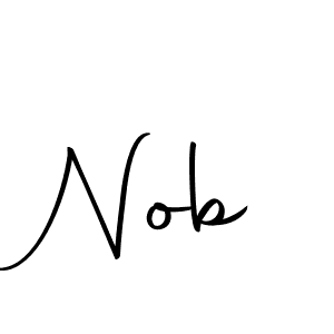 Use a signature maker to create a handwritten signature online. With this signature software, you can design (Autography-DOLnW) your own signature for name Nob. Nob signature style 10 images and pictures png