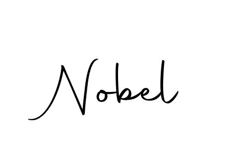 Use a signature maker to create a handwritten signature online. With this signature software, you can design (Autography-DOLnW) your own signature for name Nobel. Nobel signature style 10 images and pictures png