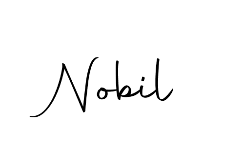 Autography-DOLnW is a professional signature style that is perfect for those who want to add a touch of class to their signature. It is also a great choice for those who want to make their signature more unique. Get Nobil name to fancy signature for free. Nobil signature style 10 images and pictures png