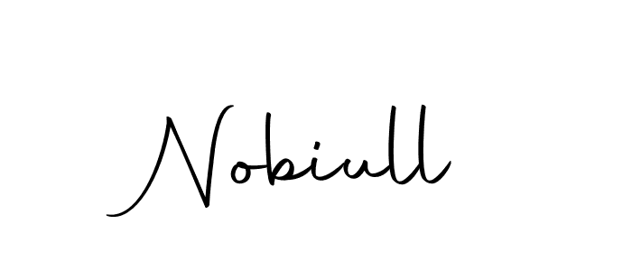 The best way (Autography-DOLnW) to make a short signature is to pick only two or three words in your name. The name Nobiull include a total of six letters. For converting this name. Nobiull signature style 10 images and pictures png