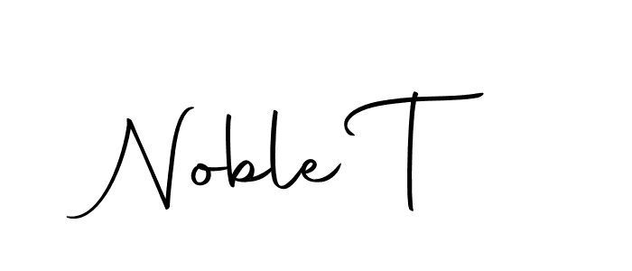 You should practise on your own different ways (Autography-DOLnW) to write your name (Noble T) in signature. don't let someone else do it for you. Noble T signature style 10 images and pictures png