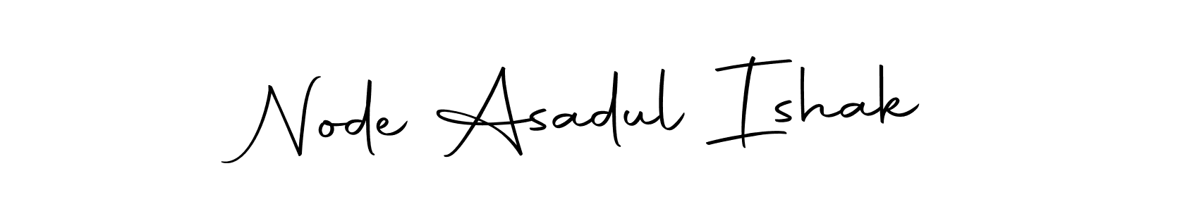 Node Asadul Ishak stylish signature style. Best Handwritten Sign (Autography-DOLnW) for my name. Handwritten Signature Collection Ideas for my name Node Asadul Ishak. Node Asadul Ishak signature style 10 images and pictures png