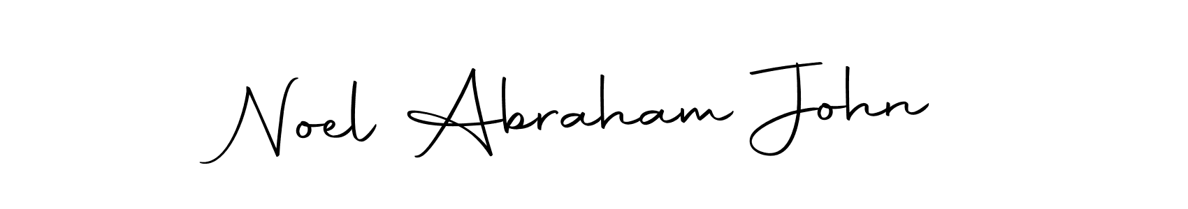 Once you've used our free online signature maker to create your best signature Autography-DOLnW style, it's time to enjoy all of the benefits that Noel Abraham John name signing documents. Noel Abraham John signature style 10 images and pictures png