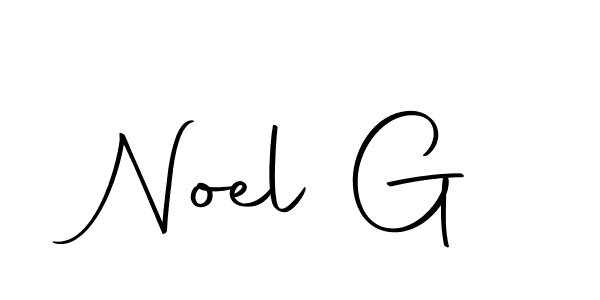 Create a beautiful signature design for name Noel G. With this signature (Autography-DOLnW) fonts, you can make a handwritten signature for free. Noel G signature style 10 images and pictures png