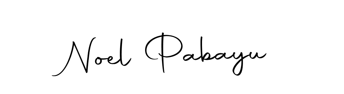 Design your own signature with our free online signature maker. With this signature software, you can create a handwritten (Autography-DOLnW) signature for name Noel Pabayu. Noel Pabayu signature style 10 images and pictures png