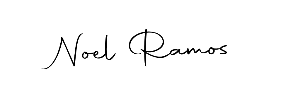 How to make Noel Ramos name signature. Use Autography-DOLnW style for creating short signs online. This is the latest handwritten sign. Noel Ramos signature style 10 images and pictures png