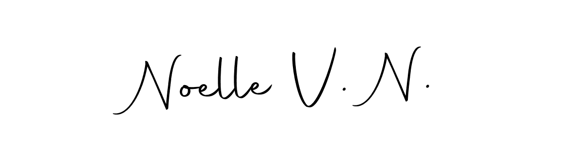 Check out images of Autograph of Noelle V. N. name. Actor Noelle V. N. Signature Style. Autography-DOLnW is a professional sign style online. Noelle V. N. signature style 10 images and pictures png