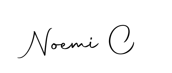 Here are the top 10 professional signature styles for the name Noemi C. These are the best autograph styles you can use for your name. Noemi C signature style 10 images and pictures png