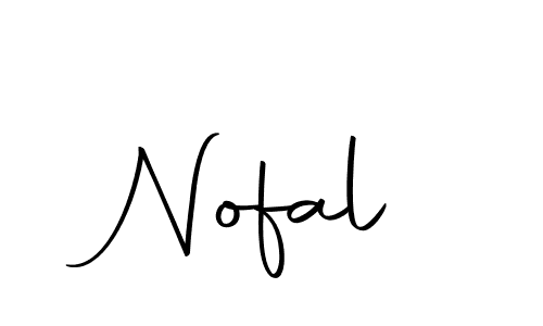 You should practise on your own different ways (Autography-DOLnW) to write your name (Nofal) in signature. don't let someone else do it for you. Nofal signature style 10 images and pictures png