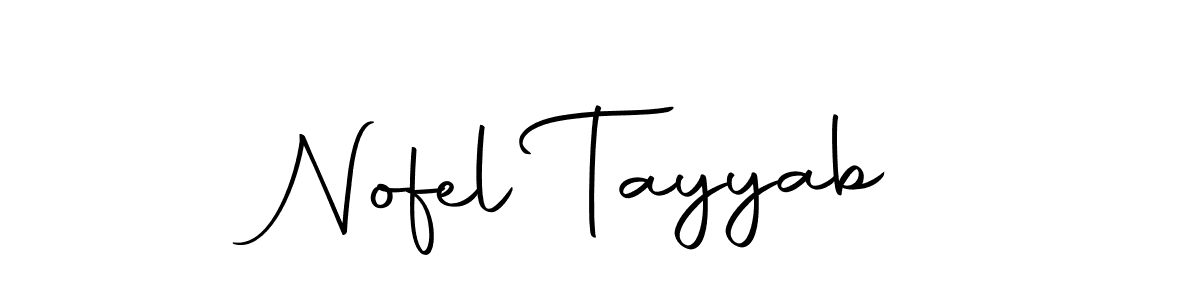 Make a short Nofel Tayyab signature style. Manage your documents anywhere anytime using Autography-DOLnW. Create and add eSignatures, submit forms, share and send files easily. Nofel Tayyab signature style 10 images and pictures png