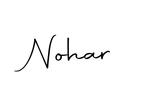 if you are searching for the best signature style for your name Nohar. so please give up your signature search. here we have designed multiple signature styles  using Autography-DOLnW. Nohar signature style 10 images and pictures png