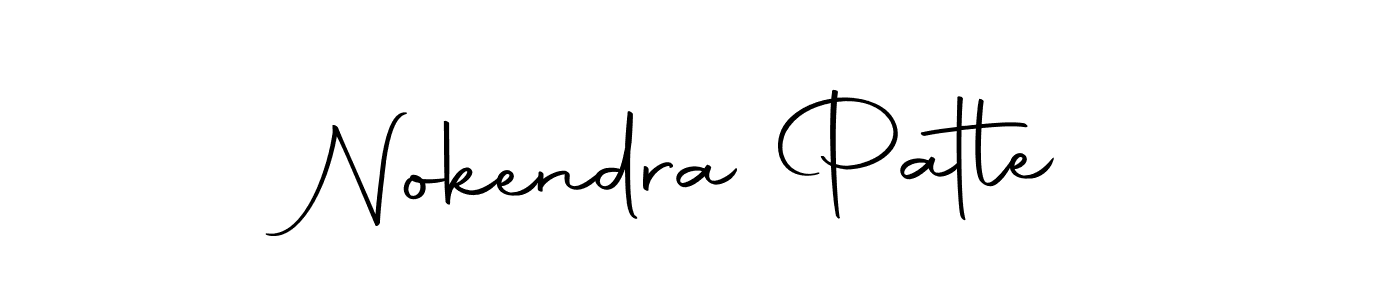 Make a short Nokendra Patle signature style. Manage your documents anywhere anytime using Autography-DOLnW. Create and add eSignatures, submit forms, share and send files easily. Nokendra Patle signature style 10 images and pictures png