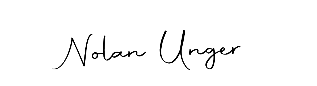 Make a beautiful signature design for name Nolan Unger. With this signature (Autography-DOLnW) style, you can create a handwritten signature for free. Nolan Unger signature style 10 images and pictures png