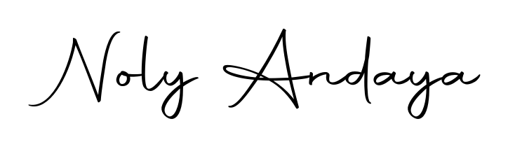 Designed for modern professionals: Noly Andaya name signature crafted with Autography-DOLnW script. Ready for digital PDF workflows. Noly Andaya signature style 10 images and pictures png