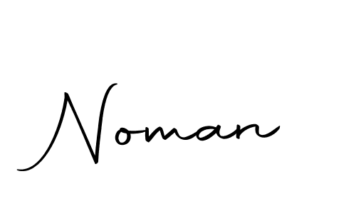 Create a beautiful signature design for name Noman. With this signature (Autography-DOLnW) fonts, you can make a handwritten signature for free. Noman signature style 10 images and pictures png