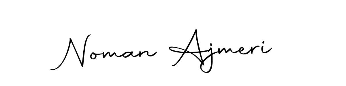 Make a beautiful signature design for name Noman Ajmeri. With this signature (Autography-DOLnW) style, you can create a handwritten signature for free. Noman Ajmeri signature style 10 images and pictures png
