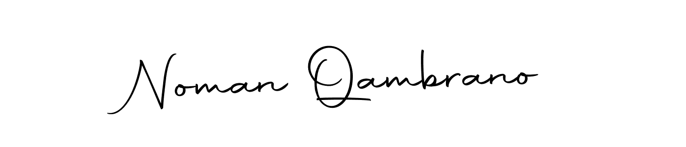 Make a beautiful signature design for name Noman Qambrano. With this signature (Autography-DOLnW) style, you can create a handwritten signature for free. Noman Qambrano signature style 10 images and pictures png