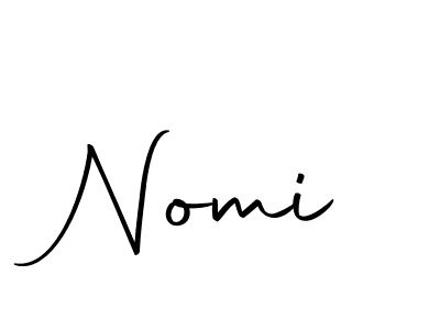 You can use this online signature creator to create a handwritten signature for the name Nomi. This is the best online autograph maker. Nomi signature style 10 images and pictures png