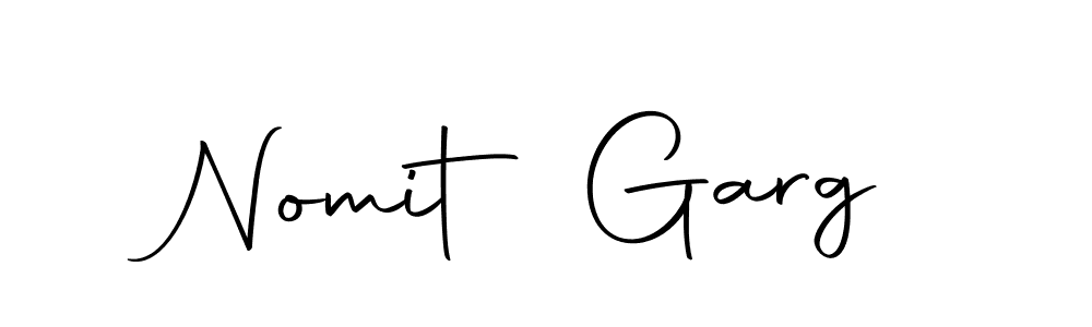 You can use this online signature creator to create a handwritten signature for the name Nomit Garg. This is the best online autograph maker. Nomit Garg signature style 10 images and pictures png