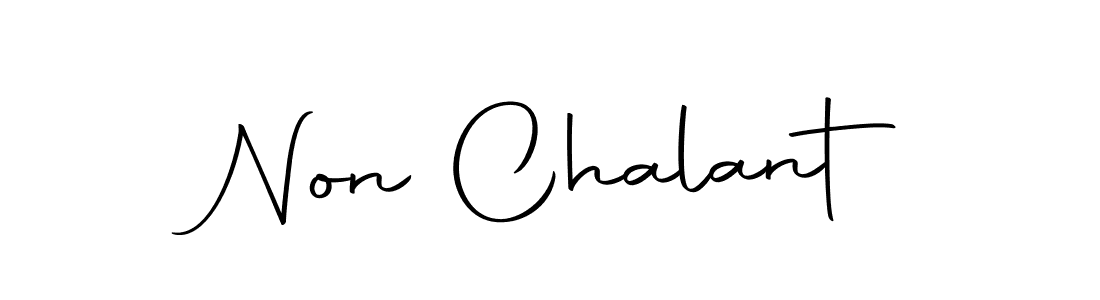 How to make Non Chalant signature? Autography-DOLnW is a professional autograph style. Create handwritten signature for Non Chalant name. Non Chalant signature style 10 images and pictures png