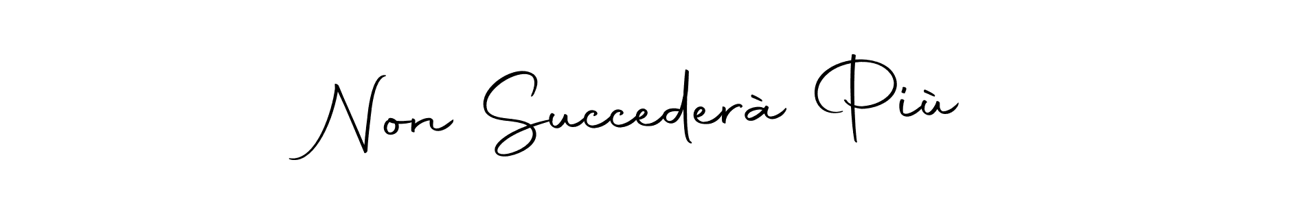 This is the best signature style for the Non Succederà Più name. Also you like these signature font (Autography-DOLnW). Mix name signature. Non Succederà Più signature style 10 images and pictures png