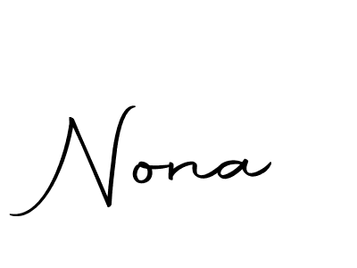 Similarly Autography-DOLnW is the best handwritten signature design. Signature creator online .You can use it as an online autograph creator for name Nona. Nona signature style 10 images and pictures png