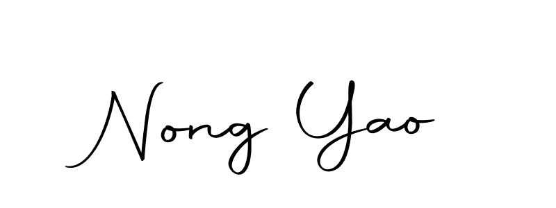 Autography-DOLnW is a professional signature style that is perfect for those who want to add a touch of class to their signature. It is also a great choice for those who want to make their signature more unique. Get Nong Yao name to fancy signature for free. Nong Yao signature style 10 images and pictures png
