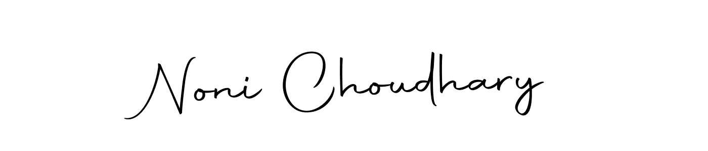Make a short Noni Choudhary signature style. Manage your documents anywhere anytime using Autography-DOLnW. Create and add eSignatures, submit forms, share and send files easily. Noni Choudhary signature style 10 images and pictures png