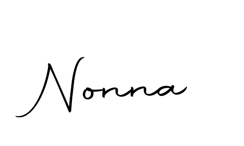 How to make Nonna signature? Autography-DOLnW is a professional autograph style. Create handwritten signature for Nonna name. Nonna signature style 10 images and pictures png