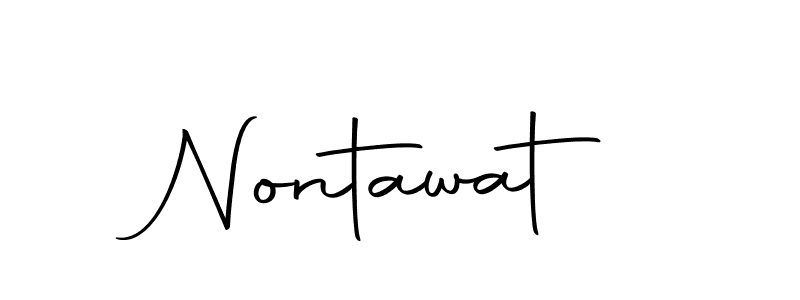 Create a beautiful signature design for name Nontawat. With this signature (Autography-DOLnW) fonts, you can make a handwritten signature for free. Nontawat signature style 10 images and pictures png