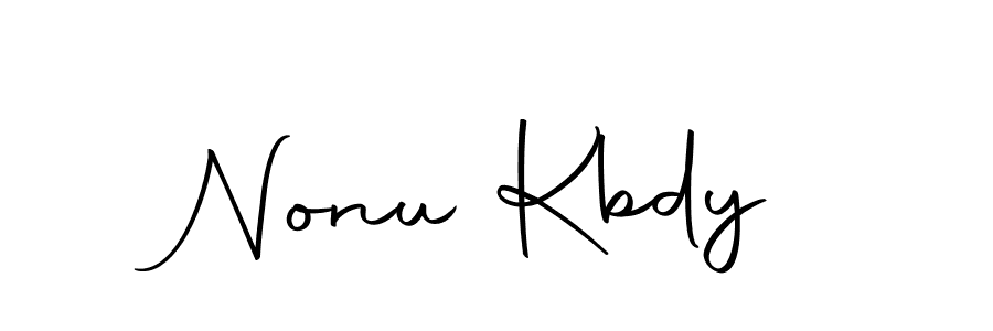 Use a signature maker to create a handwritten signature online. With this signature software, you can design (Autography-DOLnW) your own signature for name Nonu Kbdy. Nonu Kbdy signature style 10 images and pictures png