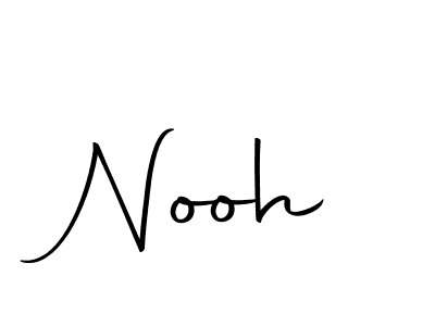 How to make Nooh signature? Autography-DOLnW is a professional autograph style. Create handwritten signature for Nooh name. Nooh signature style 10 images and pictures png