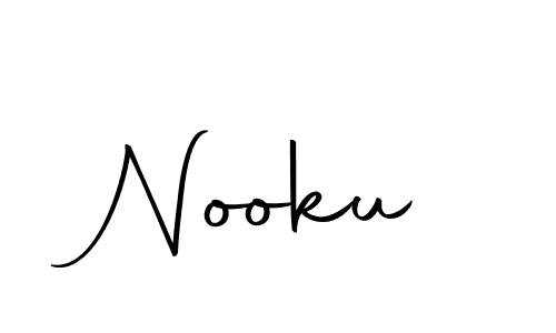 Make a beautiful signature design for name Nooku. With this signature (Autography-DOLnW) style, you can create a handwritten signature for free. Nooku signature style 10 images and pictures png