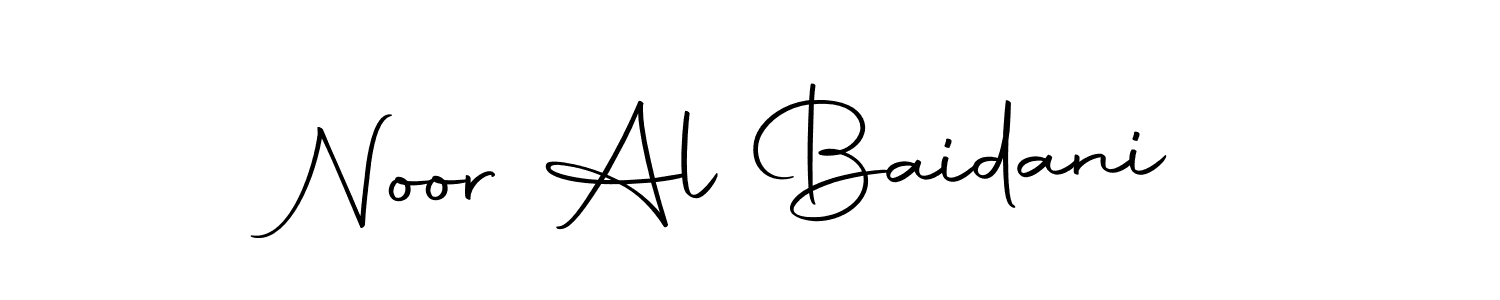 Also You can easily find your signature by using the search form. We will create Noor Al Baidani name handwritten signature images for you free of cost using Autography-DOLnW sign style. Noor Al Baidani signature style 10 images and pictures png