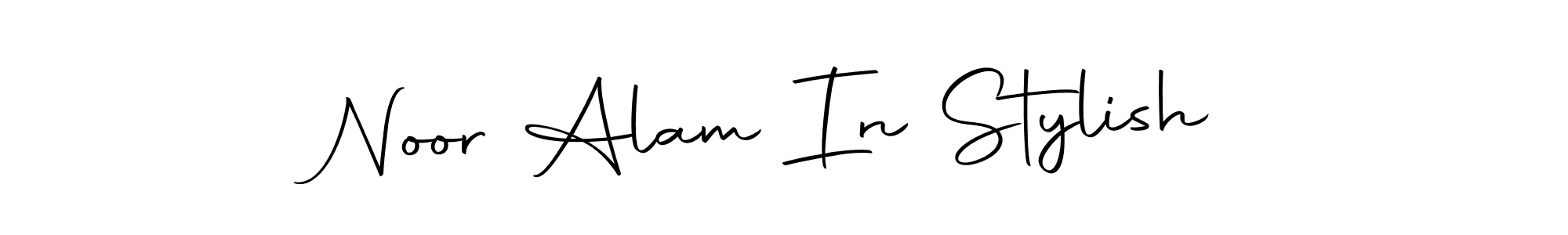 How to make Noor Alam In Stylish name signature. Use Autography-DOLnW style for creating short signs online. This is the latest handwritten sign. Noor Alam In Stylish signature style 10 images and pictures png