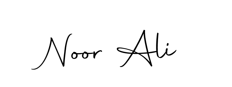 Make a beautiful signature design for name Noor Ali. Use this online signature maker to create a handwritten signature for free. Noor Ali signature style 10 images and pictures png