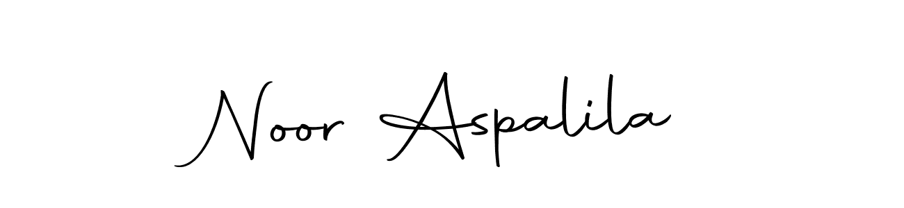 This is the best signature style for the Noor Aspalila name. Also you like these signature font (Autography-DOLnW). Mix name signature. Noor Aspalila signature style 10 images and pictures png