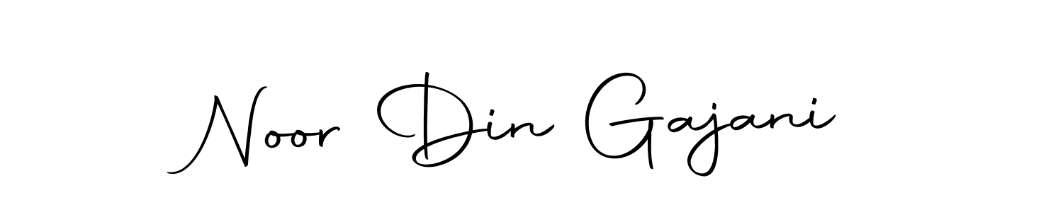 It looks lik you need a new signature style for name Noor Din Gajani. Design unique handwritten (Autography-DOLnW) signature with our free signature maker in just a few clicks. Noor Din Gajani signature style 10 images and pictures png