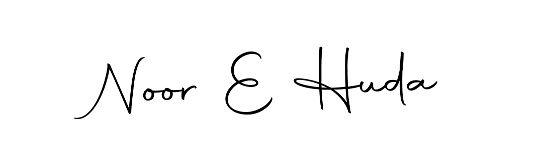 Noor E Huda stylish signature style. Best Handwritten Sign (Autography-DOLnW) for my name. Handwritten Signature Collection Ideas for my name Noor E Huda. Noor E Huda signature style 10 images and pictures png