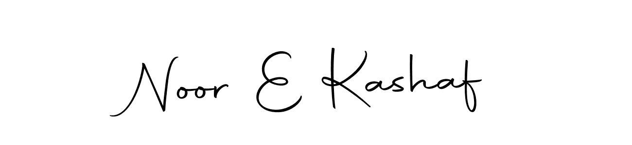 Make a beautiful signature design for name Noor E Kashaf. With this signature (Autography-DOLnW) style, you can create a handwritten signature for free. Noor E Kashaf signature style 10 images and pictures png