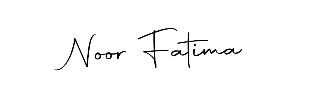Design your own signature with our free online signature maker. With this signature software, you can create a handwritten (Autography-DOLnW) signature for name Noor Fatima. Noor Fatima signature style 10 images and pictures png